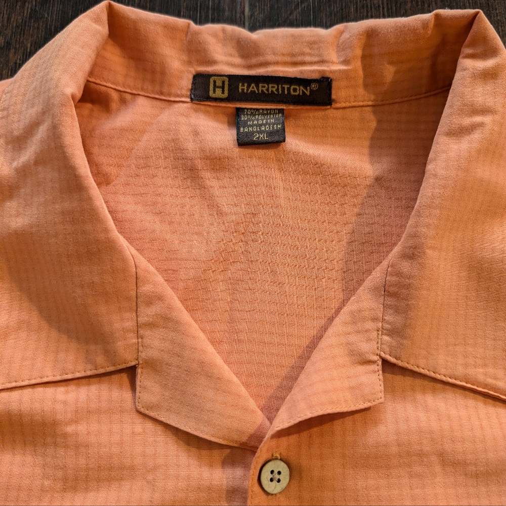 Men's Casual Short Sleeve Camp Shirt
